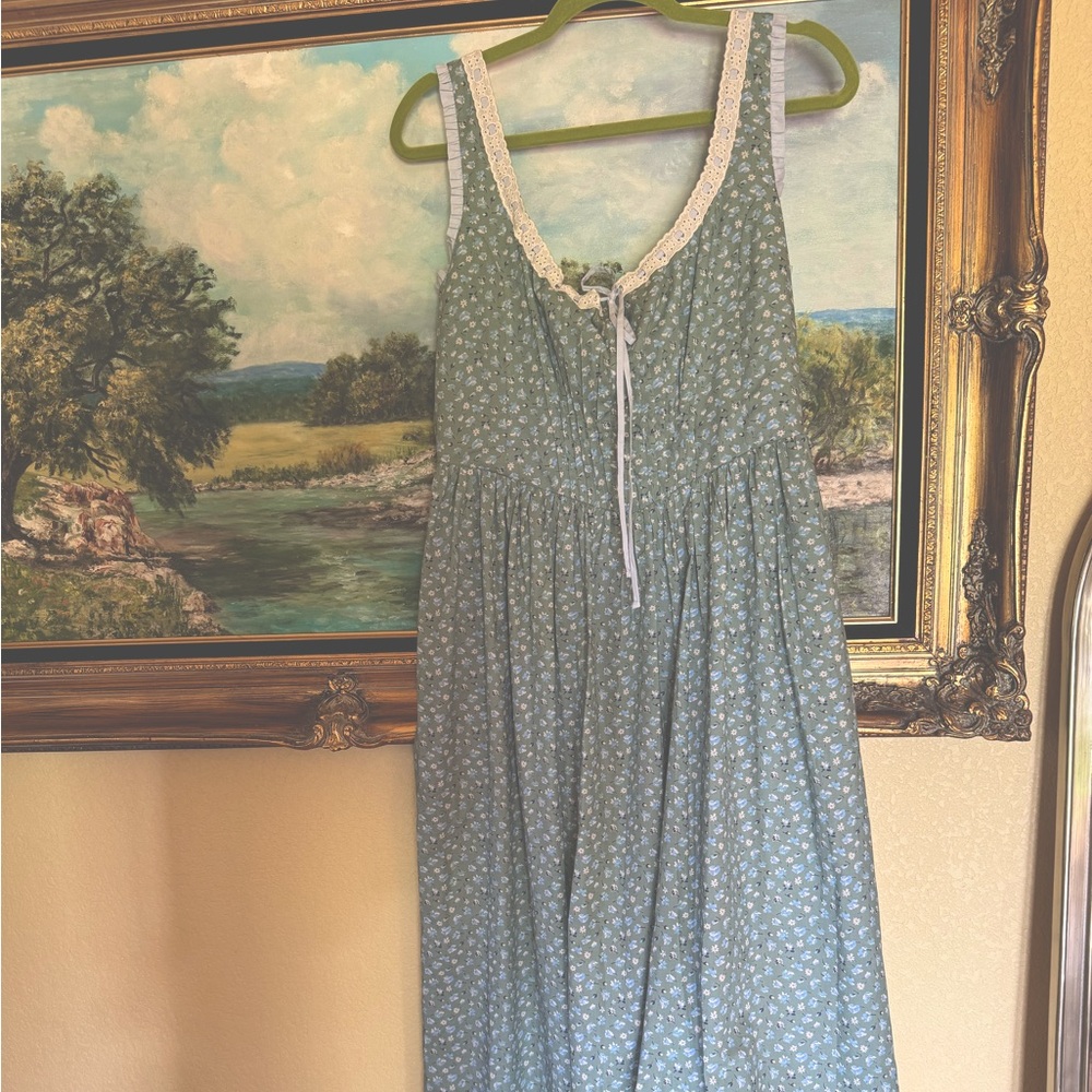 Christy Dawn Eliana Verte Tulips Dress Medium NWT